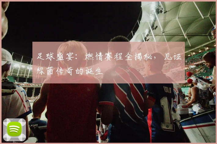 足球盛宴：燃情赛程全揭秘，见证绿茵传奇的诞生